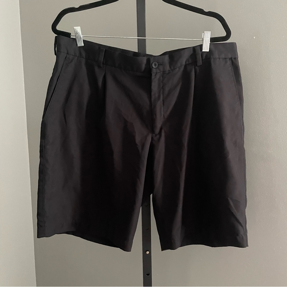 Nike Golf Shorts Dri Fit Black Size 38